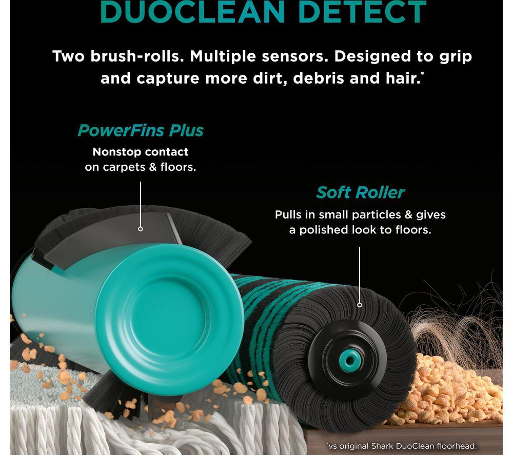 SHARK PowerDetect with DuoClean HZ4000UKT Upright Bagless Vacuum Cleaner - Black & Chrome image number 2 of 14