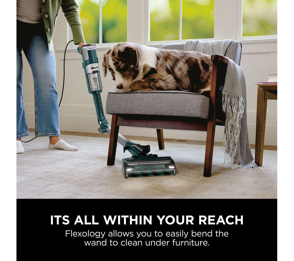 SHARK PowerDetect with DuoClean HZ4000UKT Upright Bagless Vacuum Cleaner - Black & Chrome image number 8 of 14