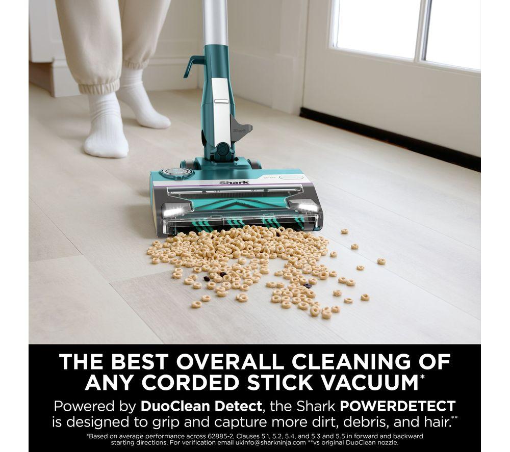 SHARK PowerDetect with DuoClean HZ4000UKT Upright Bagless Vacuum Cleaner - Black & Chrome image number 14 of 14