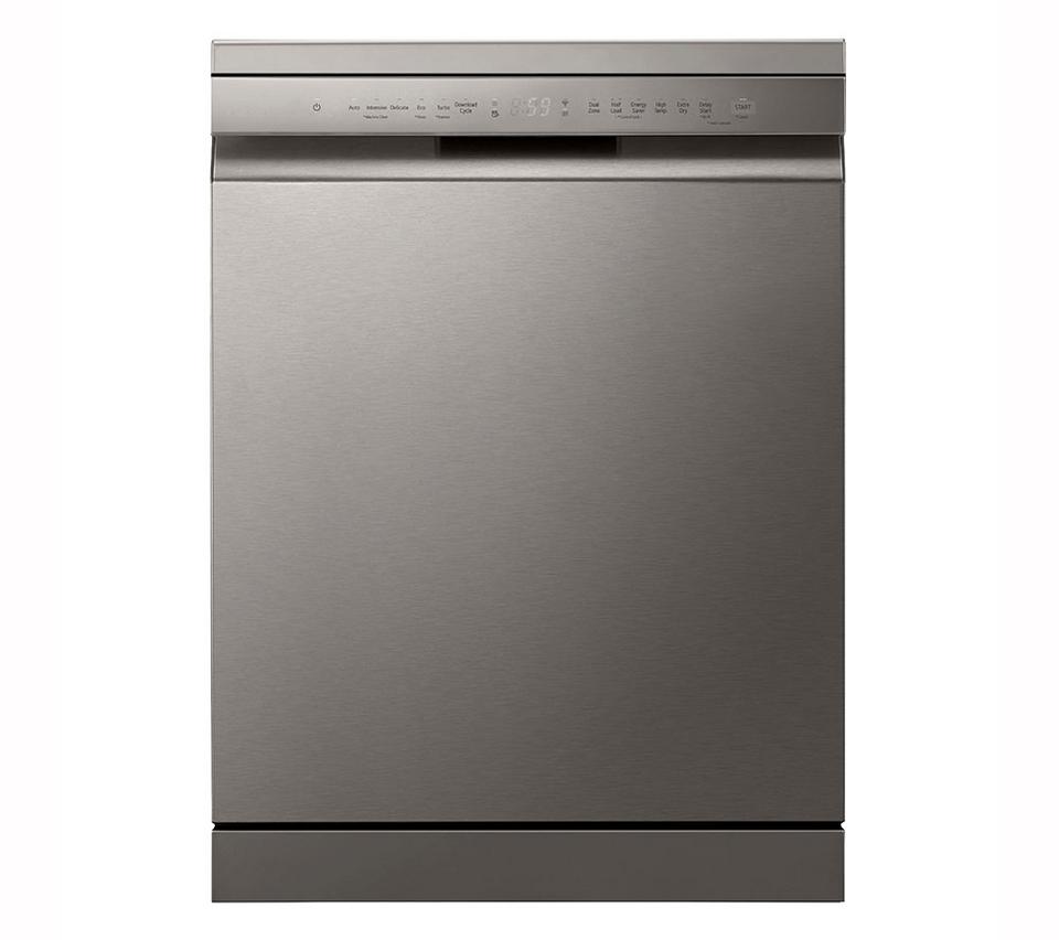 LG QuadWash DF355FP Full-Size WiFi-enabled Dishwasher - Platinum Silver