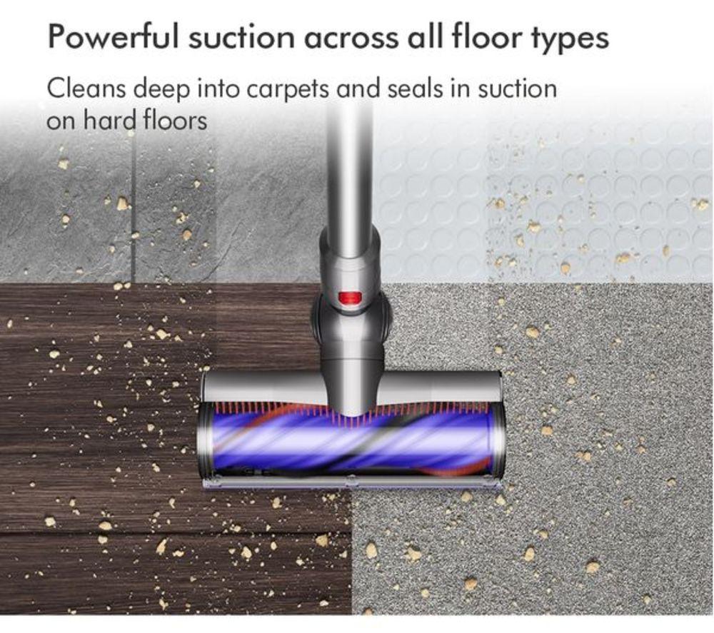 Buy DYSON V8 Advanced Cordless Vacuum Cleaner Silver Nickel Currys