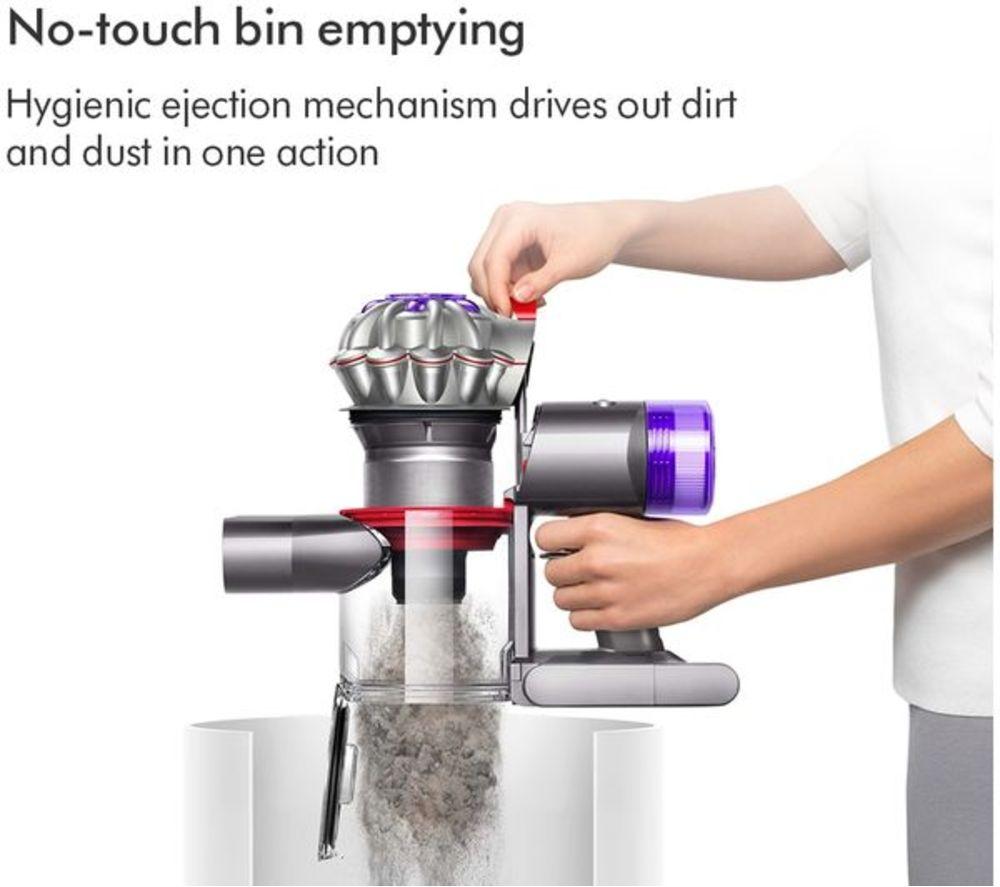 DYSON V8 Advanced Cordless Vacuum Cleaner - Silver Nickel image number 12 of 14