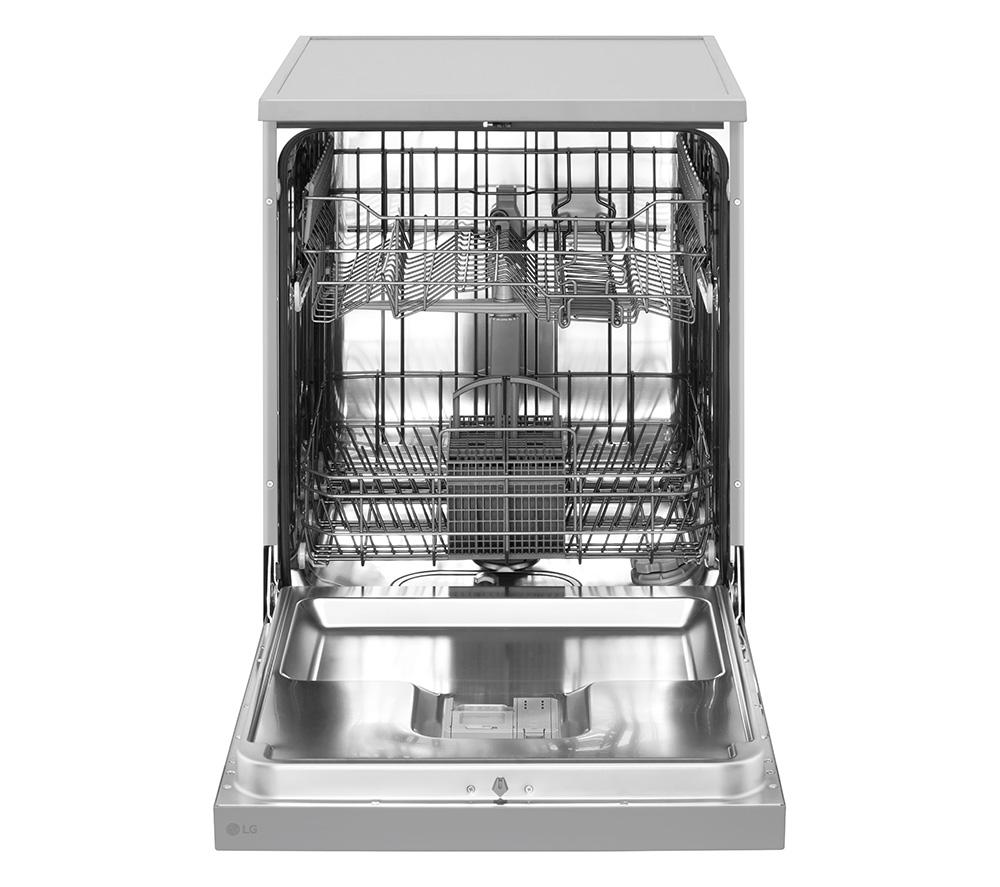 LG Series 2 DF030FL Full-size Dishwasher - Silver image number 2 of 9