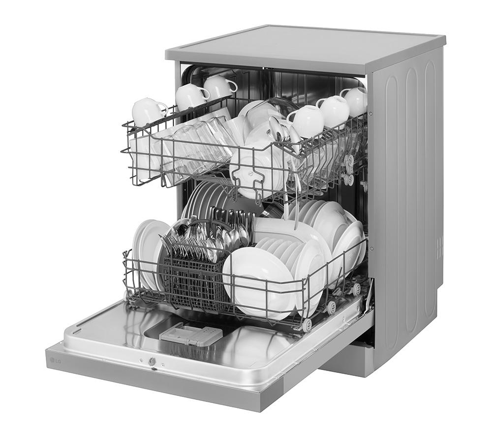 LG Series 2 DF030FL Full-size Dishwasher - Silver image number 5 of 9