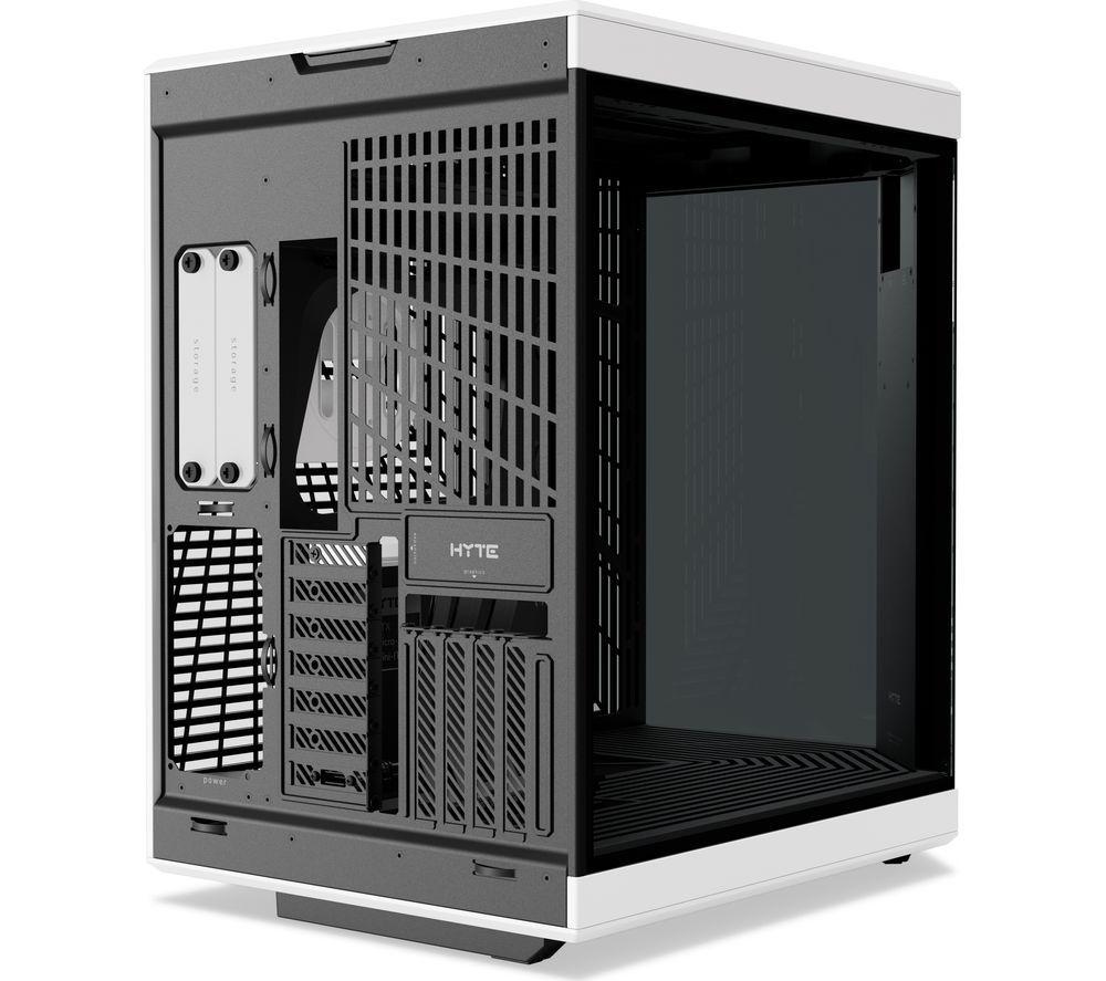 HYTE Y70 Touch Infinite E-ATX Mid-Tower PC Case - Black & White image number 4 of 4