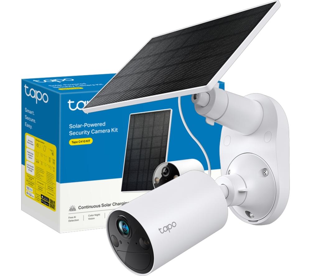 Buy TP-LINK Tapo C410 Solar-powered 2K WiFi Security Camera Kit