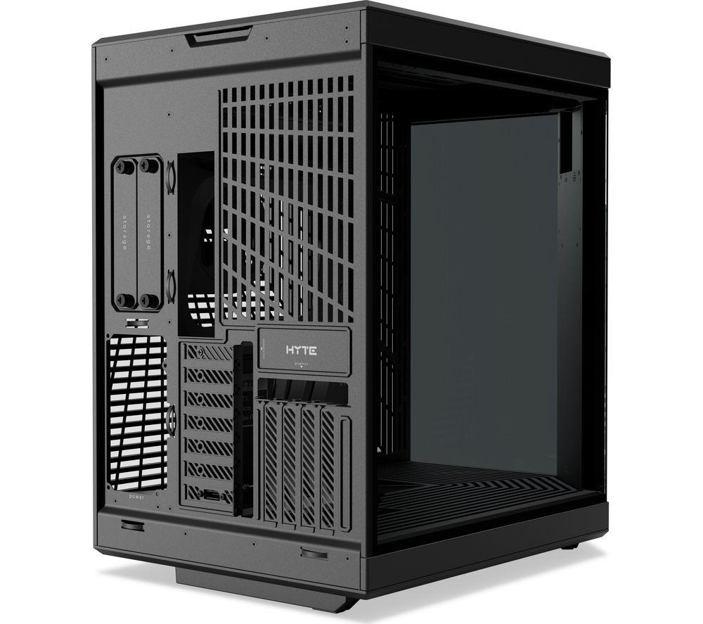 HYTE Y70 Touch Infinite E-ATX Mid-Tower PC Case - Pitch Black image number 2 of 5