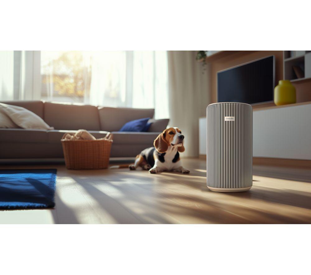 PHILIPS PureProtect 3200 Series AC3220/10 Smart Air Purifier - Silver & Arctic White image number 2 of 6