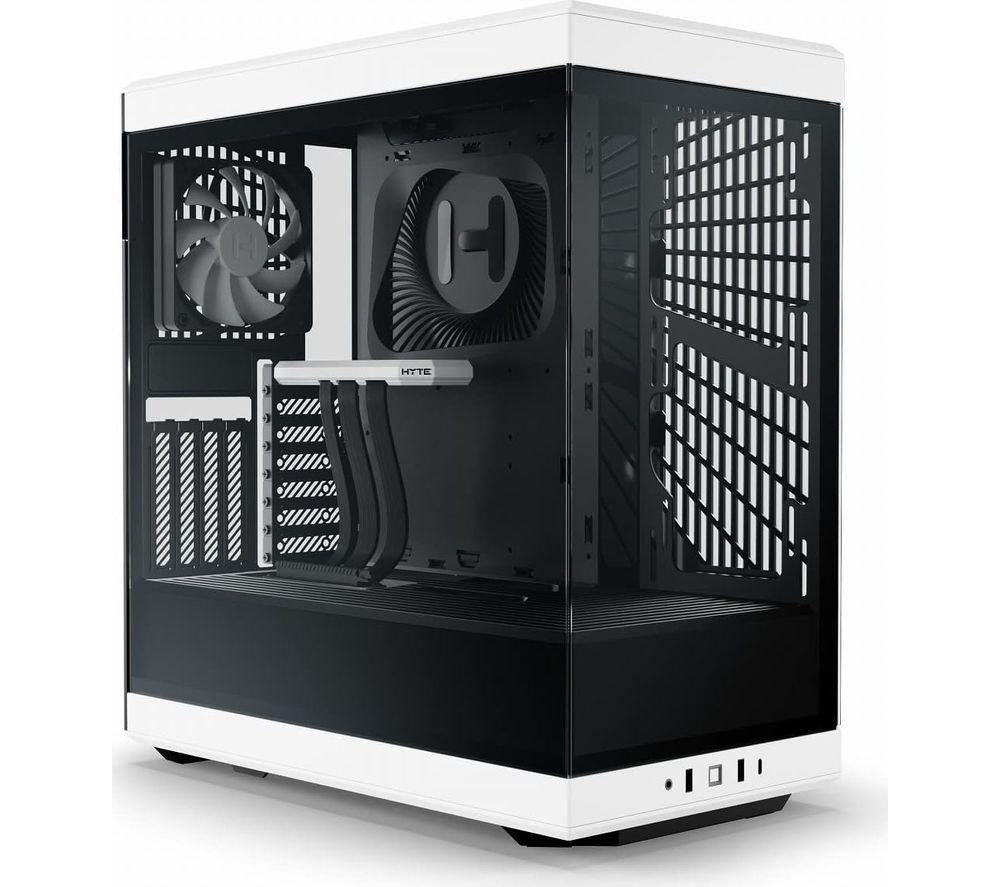 HYTE Y40 ATX Mid-Tower PC Case - White image number 3 of 5