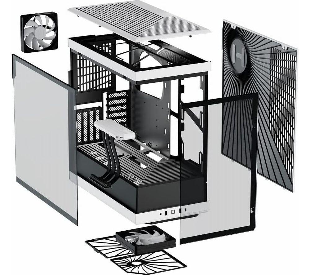 HYTE Y40 ATX Mid-Tower PC Case - White image number 5 of 5