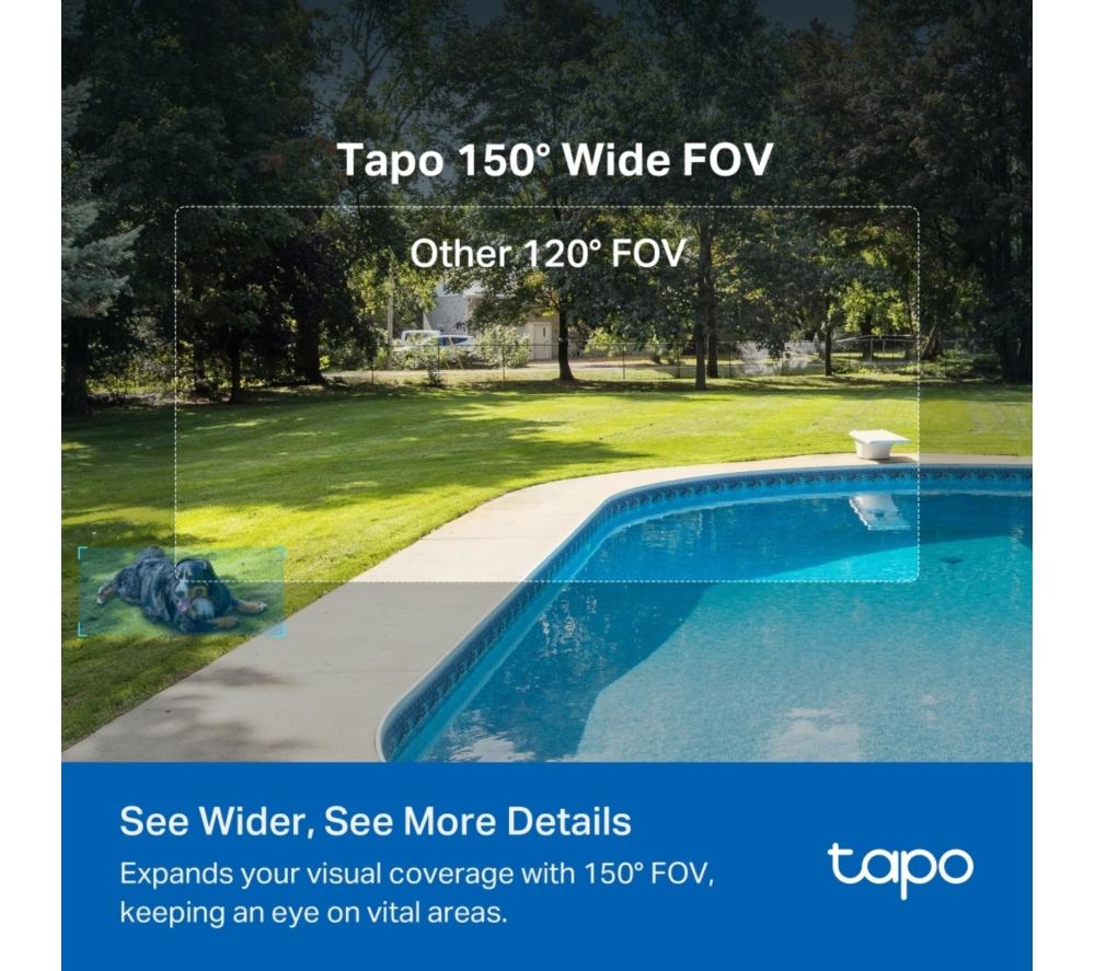 TP-LINK Tapo C425 Solar-powered 2K WiFi Security Camera Kit image number 7 of 13