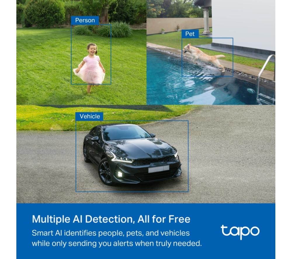 TP-LINK Tapo C425 Solar-powered 2K WiFi Security Camera Kit image number 8 of 13
