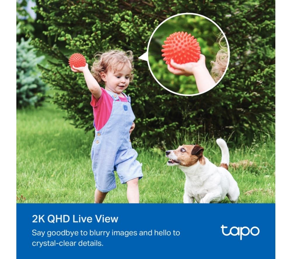 TP-LINK Tapo C425 Solar-powered 2K WiFi Security Camera Kit image number 9 of 13