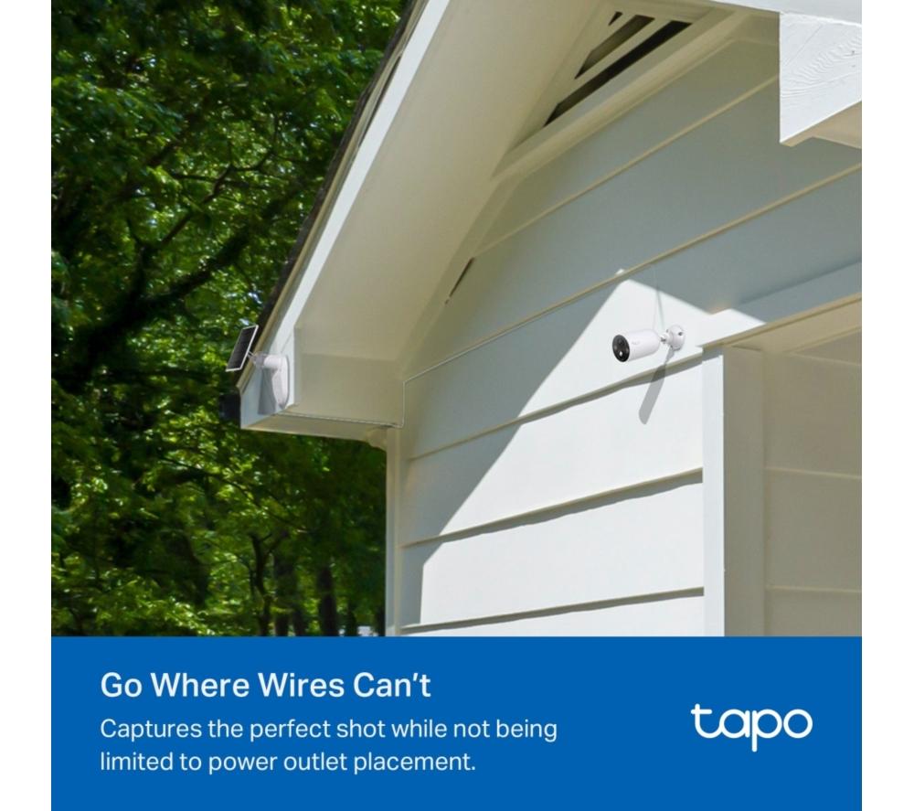 TP-LINK Tapo C425 Solar-powered 2K WiFi Security Camera Kit image number 11 of 13