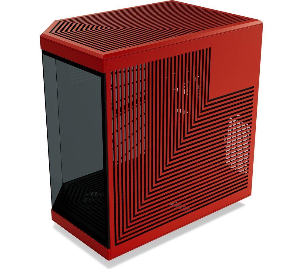 HYTE Y70 E-ATX Mid-Tower PC Case - Black & Red image number 5 of 6