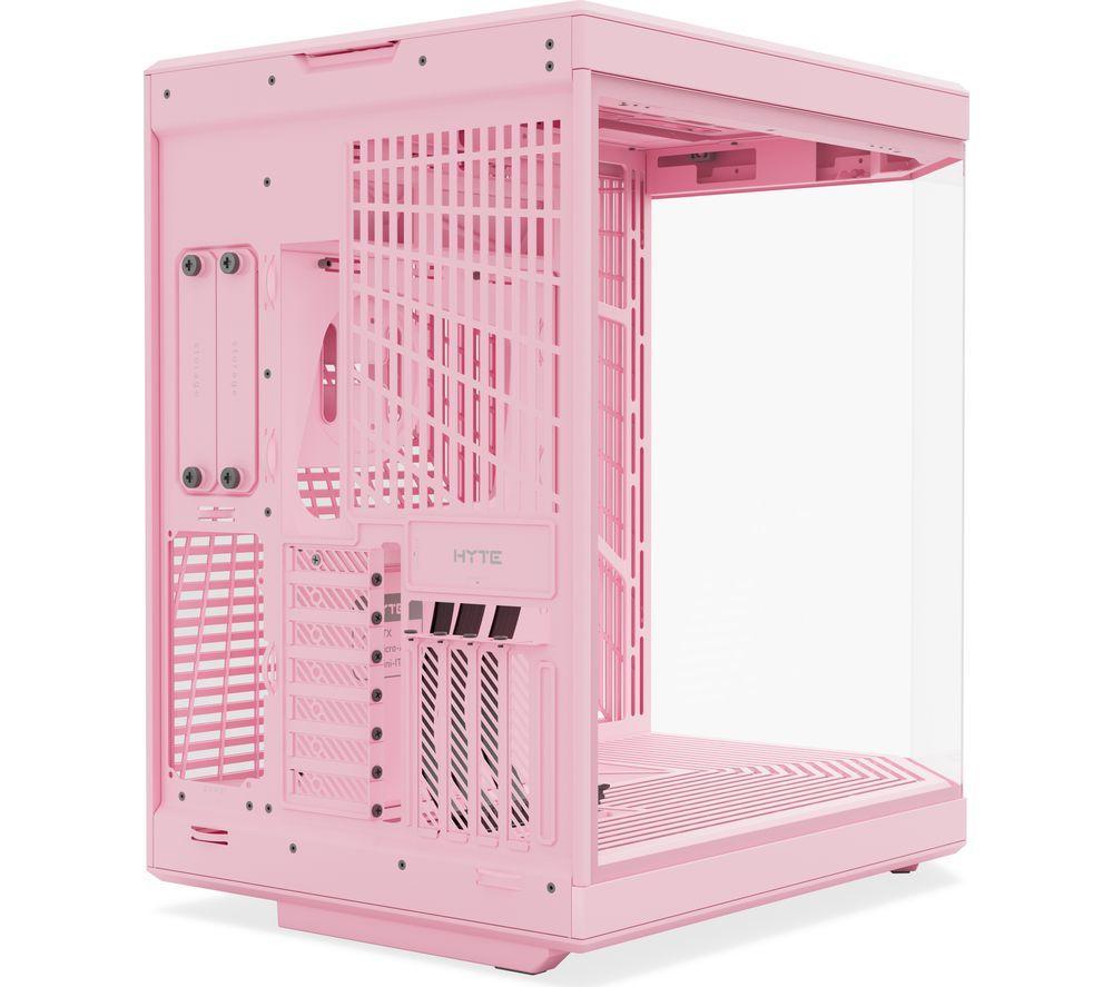 HYTE Y70 E-ATX Mid-Tower PC Case - Strawberry Milk image number 4 of 6