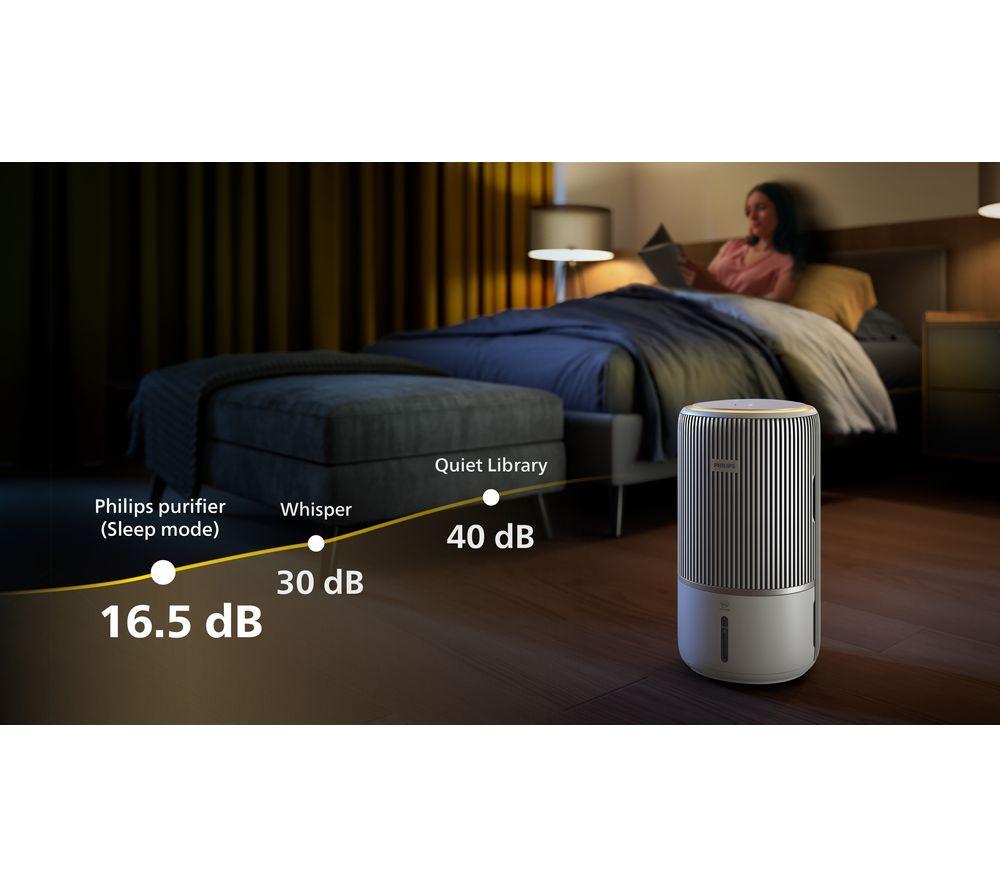 PHILIPS PureProtect Water 3400 Series AC3420/10 Smart 2-in-1 Air Purifier & Humidifier - Arctic White image number 6 of 9