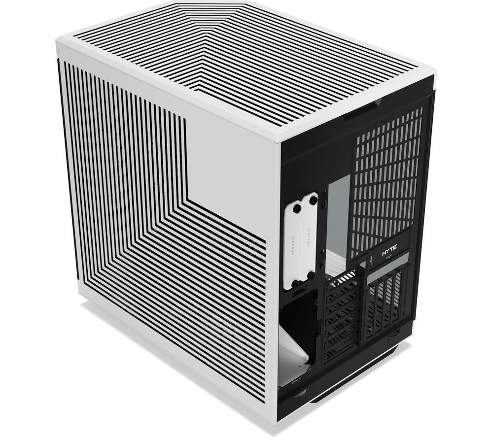 HYTE Y70 E-ATX Mid-Tower PC Case - Black & White image number 4 of 5