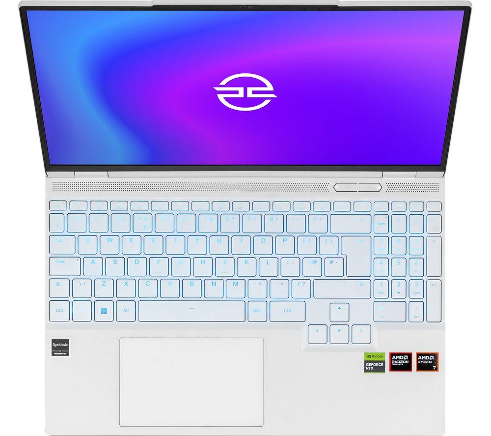 PCSPECIALIST Ionico Luna 140 15" Gaming Laptop - AMD Ryzen 7, RTX 4060, 1 TB SSD image number 2 of 11