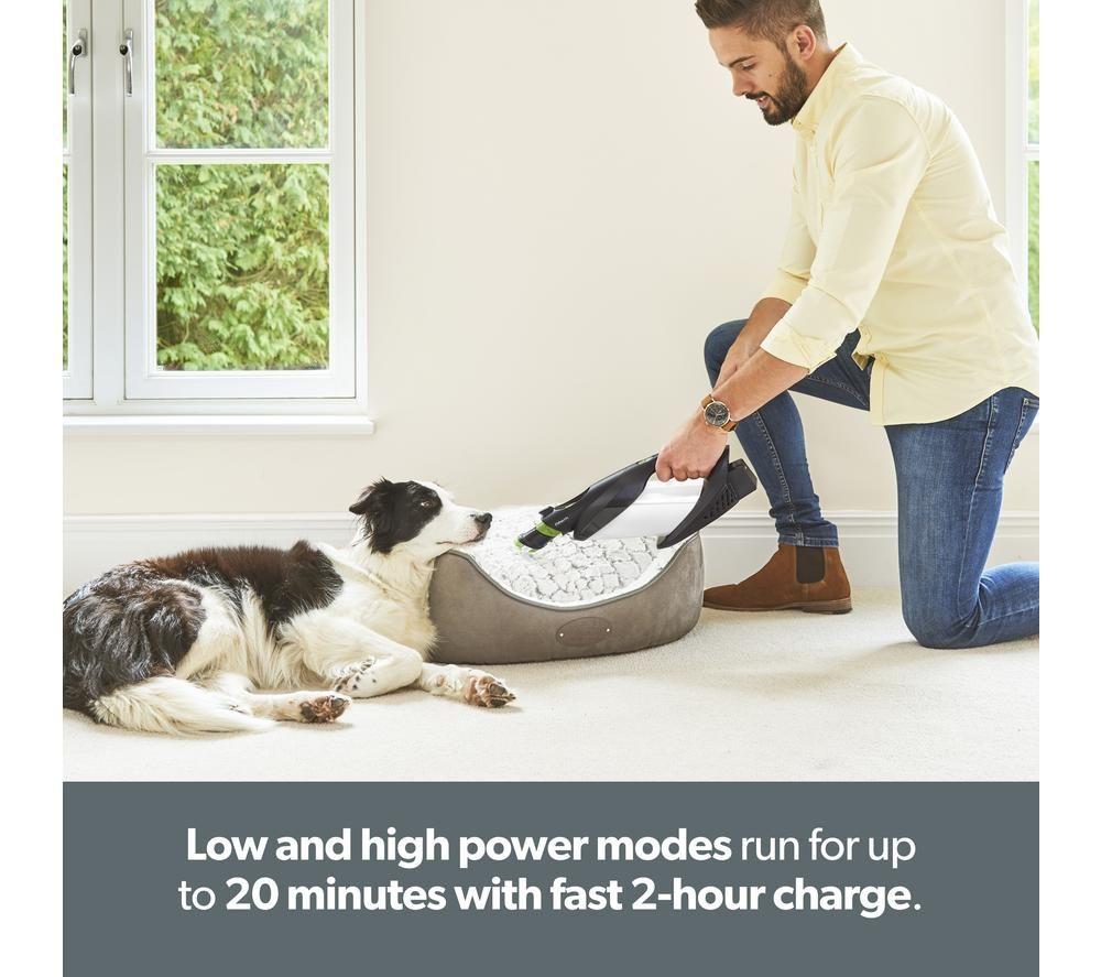 GTECH ProLite Handheld Vacuum Cleaner - Grey & Green image number 6 of 8