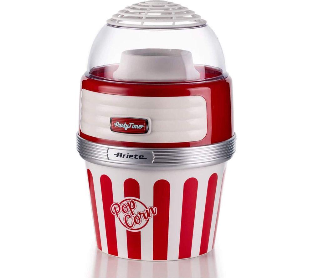 ARIETE Party Time ARPK42 Cotton Candy & Popcorn Maker Set - Red image number 2 of 6