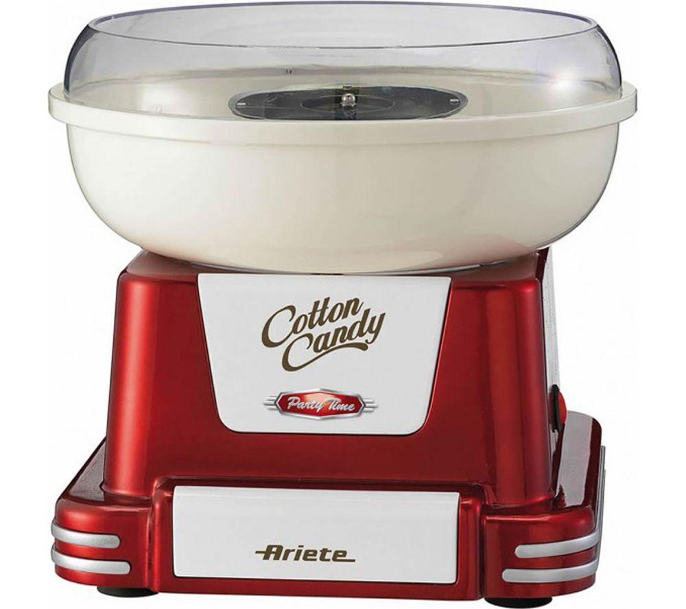 ARIETE Party Time ARPK42 Cotton Candy & Popcorn Maker Set - Red image number 3 of 6
