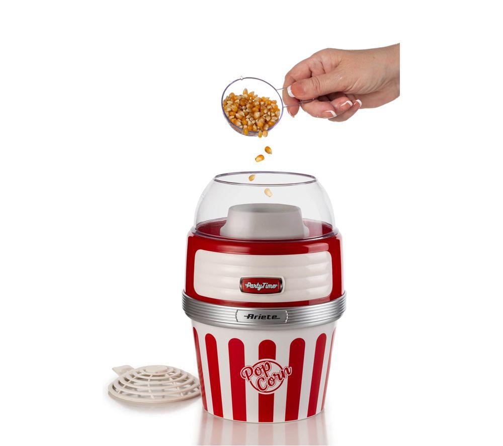 ARIETE Party Time ARPK43 Cotton Candy, Waffle & Popcorn Maker Set - Red image number 3 of 7