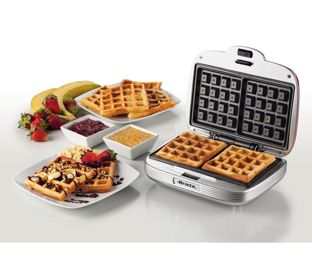 ARIETE Party Time ARPK43 Cotton Candy, Waffle & Popcorn Maker Set - Red image number 5 of 7