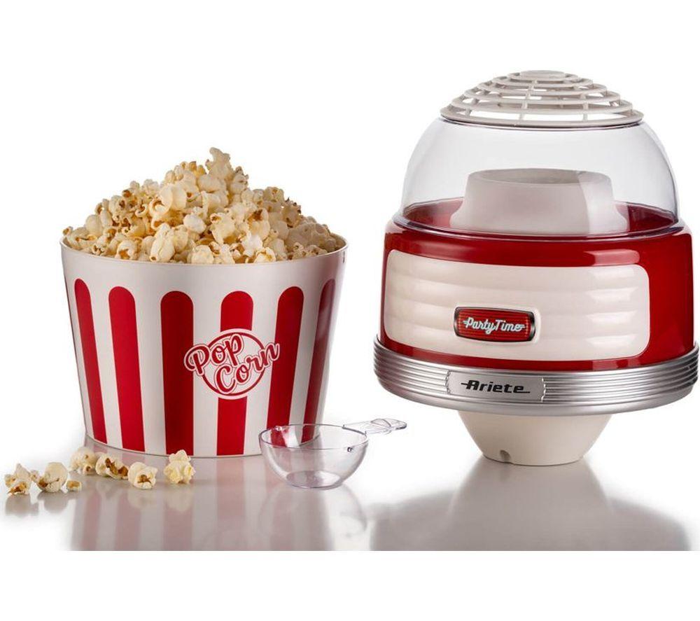 ARIETE Party Time ARPK43 Cotton Candy, Waffle & Popcorn Maker Set - Red image number 6 of 7