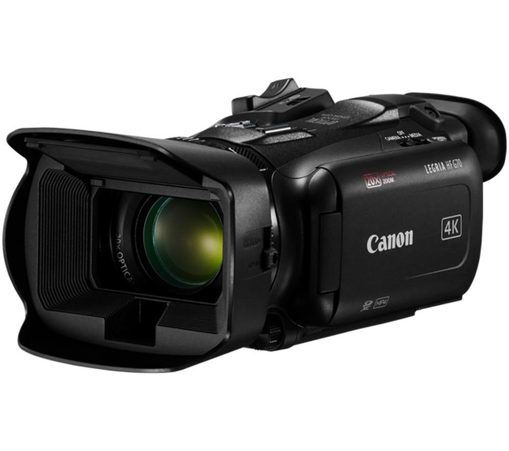 CANON LEGRIA HF G70 4K Ultra HD Camcorder - Black image number 4 of 6
