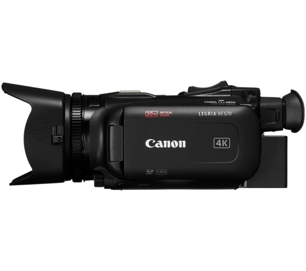 CANON LEGRIA HF G70 4K Ultra HD Camcorder - Black image number 5 of 6