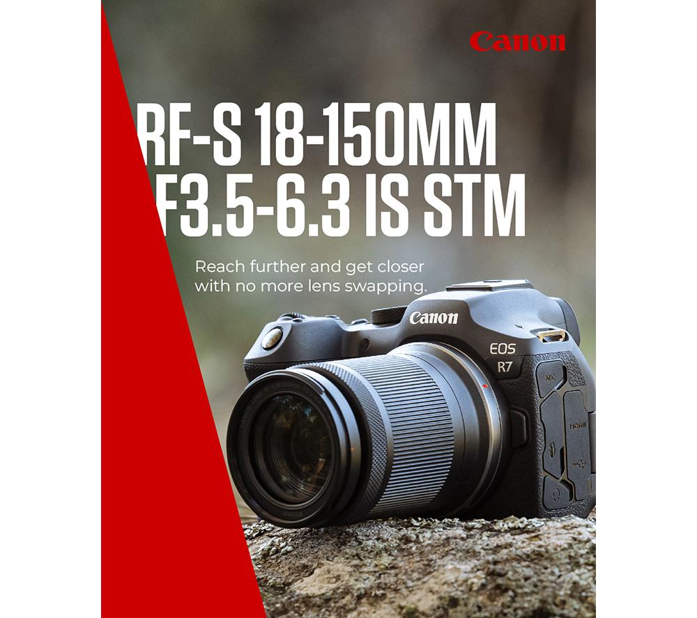 CANON RF-S 18-150 mm f/3.5-6.3 IS STM Zoom Lens image number 2 of 10