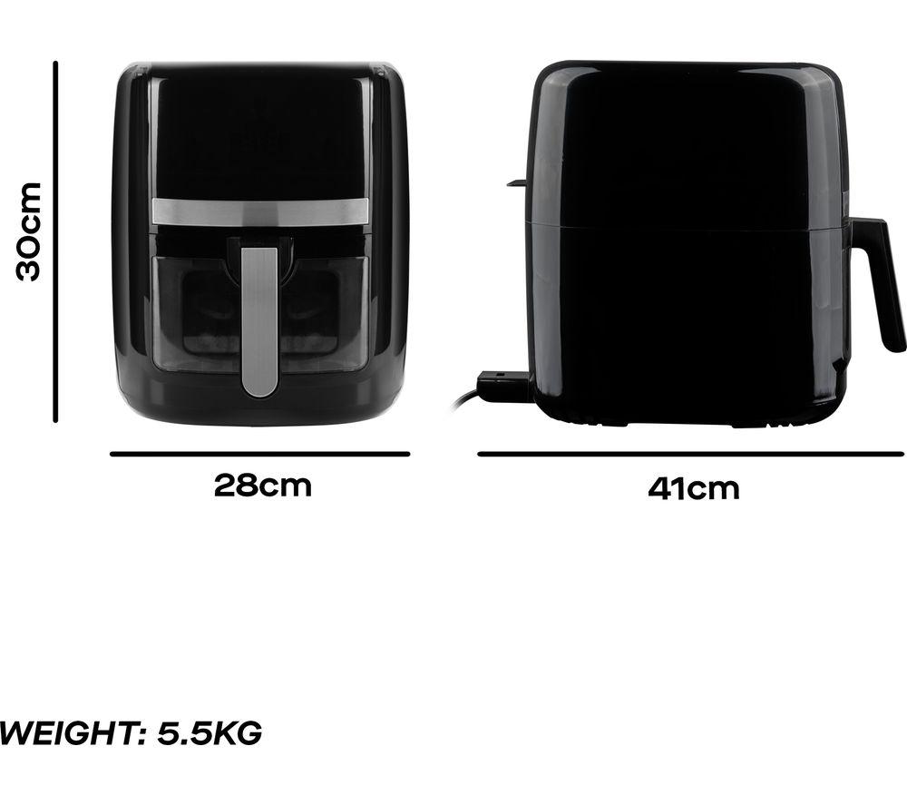 DAEWOO SDA2727GE Air Fryer - Black image number 6 of 6
