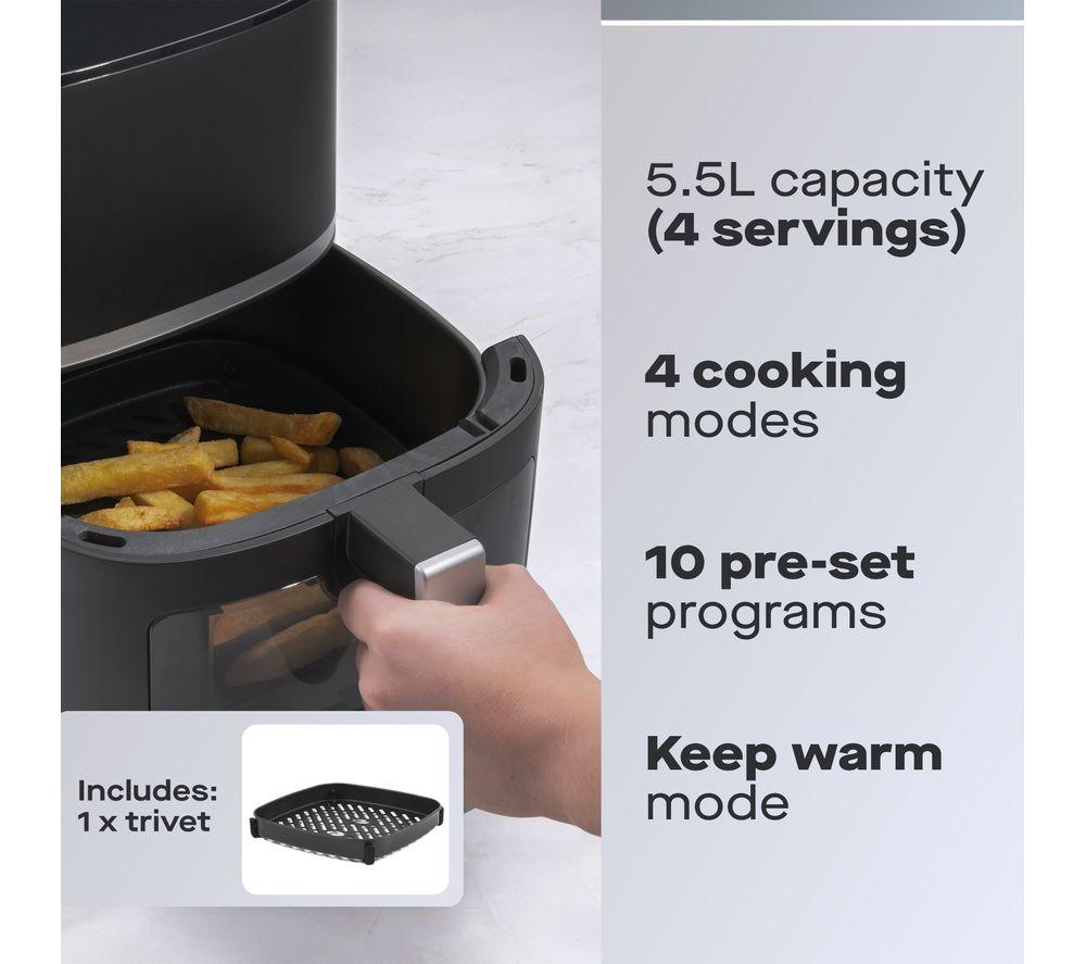 DAEWOO SDA2726GE Air Fryer - Black image number 2 of 7