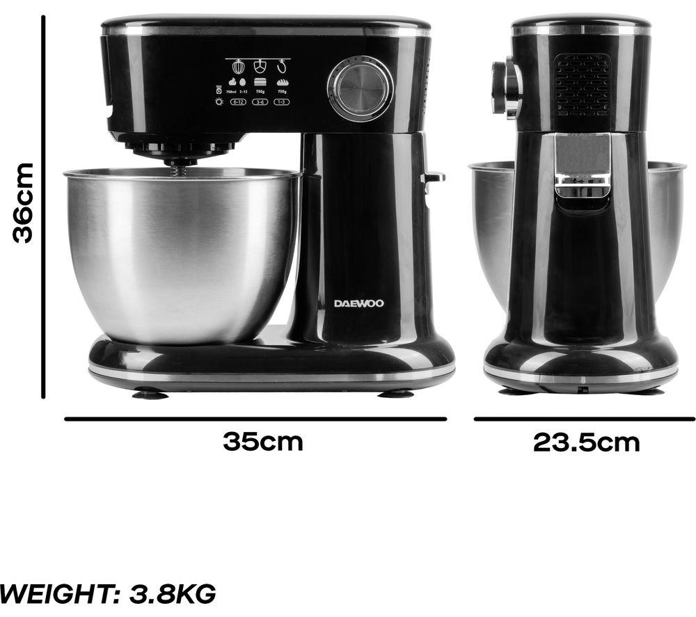 DAEWOO SDA2758GE Stand Mixer - Black image number 4 of 5