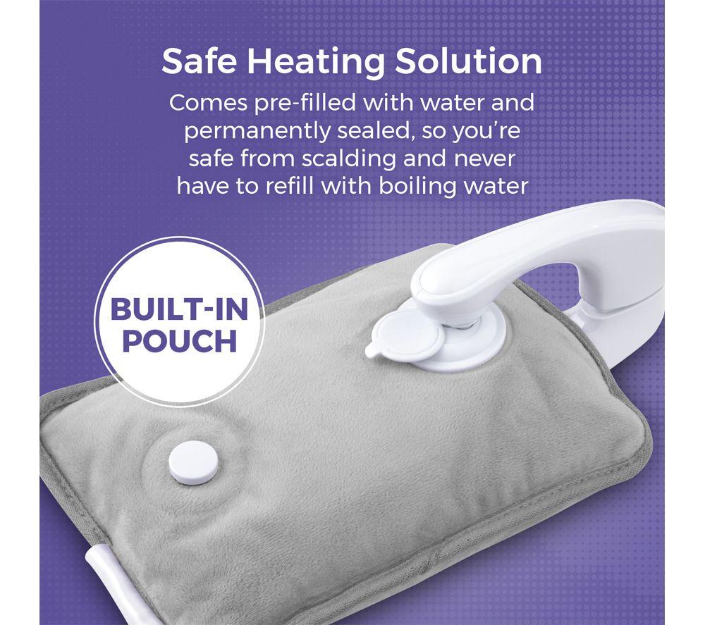 CARMEN Spa Rechargeable Hot Water Bottle - Grey image number 3 of 6