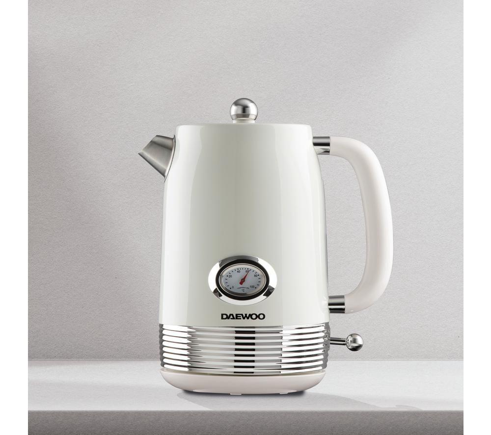 DAEWOO Denver SDA2745GE Jug Kettle - Cream image number 2 of 5