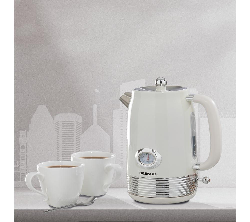 DAEWOO Denver SDA2745GE Jug Kettle - Cream image number 4 of 5