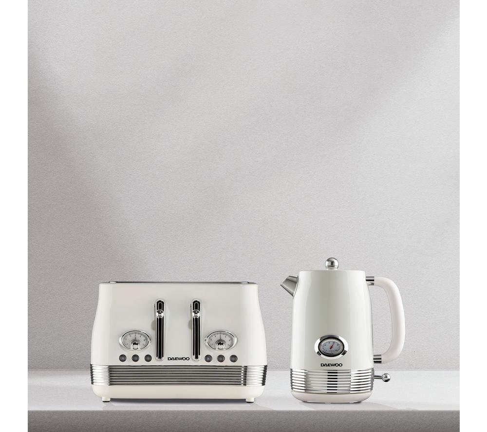 DAEWOO Denver SDA2745GE Jug Kettle - Cream image number 5 of 5