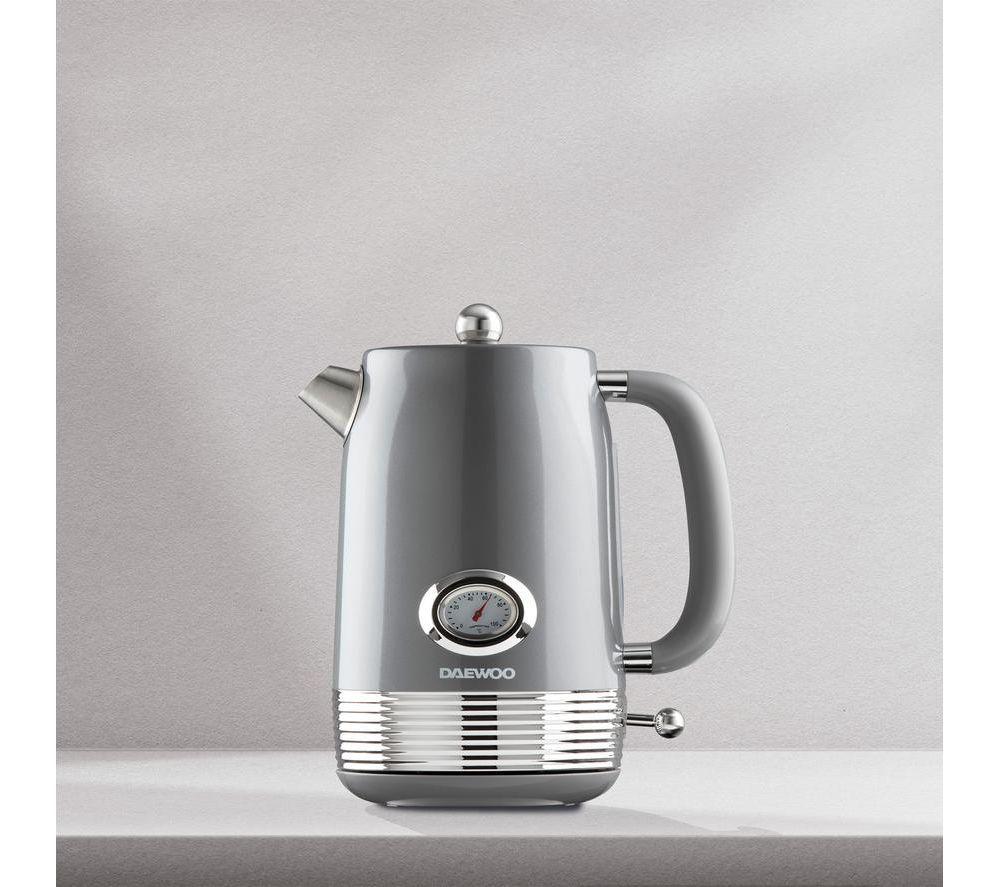 Buy DAEWOO Denver Collection SDA2747GE Jug Kettle Smoked Grey