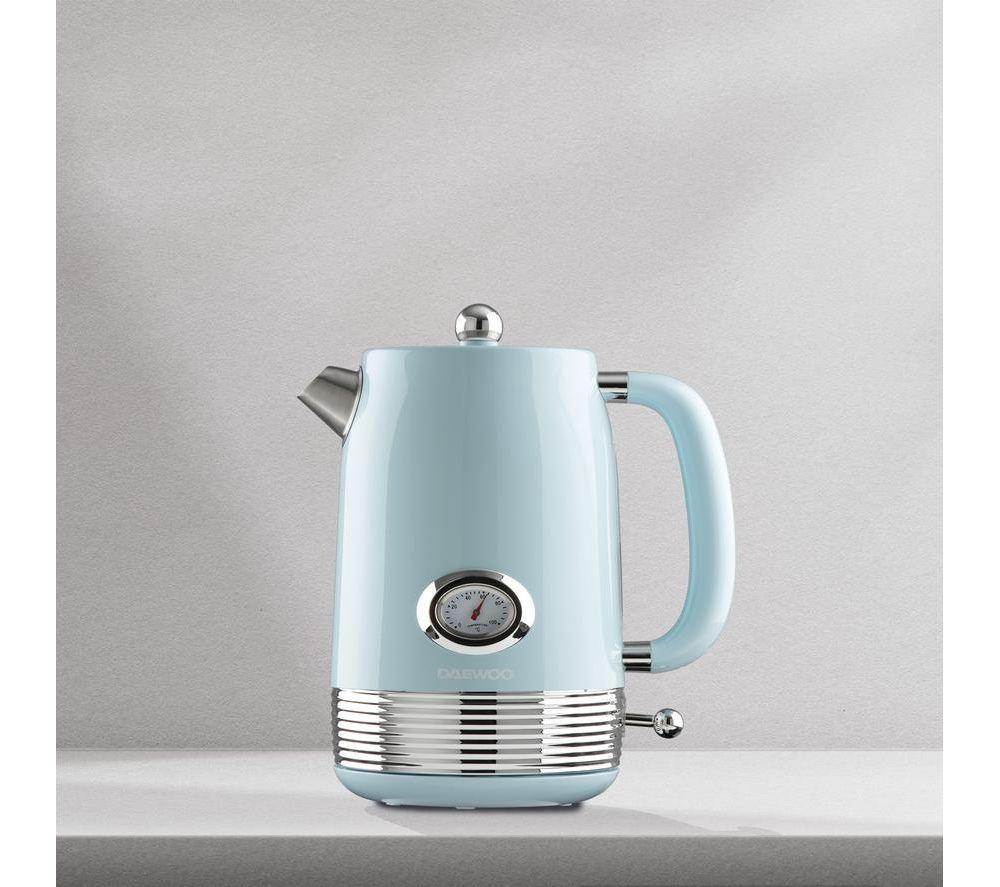 DAEWOO Denver Collection SDA2749GE Jug Kettle - Sky Blue image number 2 of 5