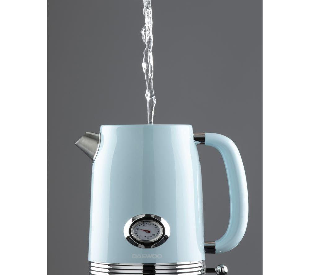 DAEWOO Denver Collection SDA2749GE Jug Kettle - Sky Blue image number 3 of 5