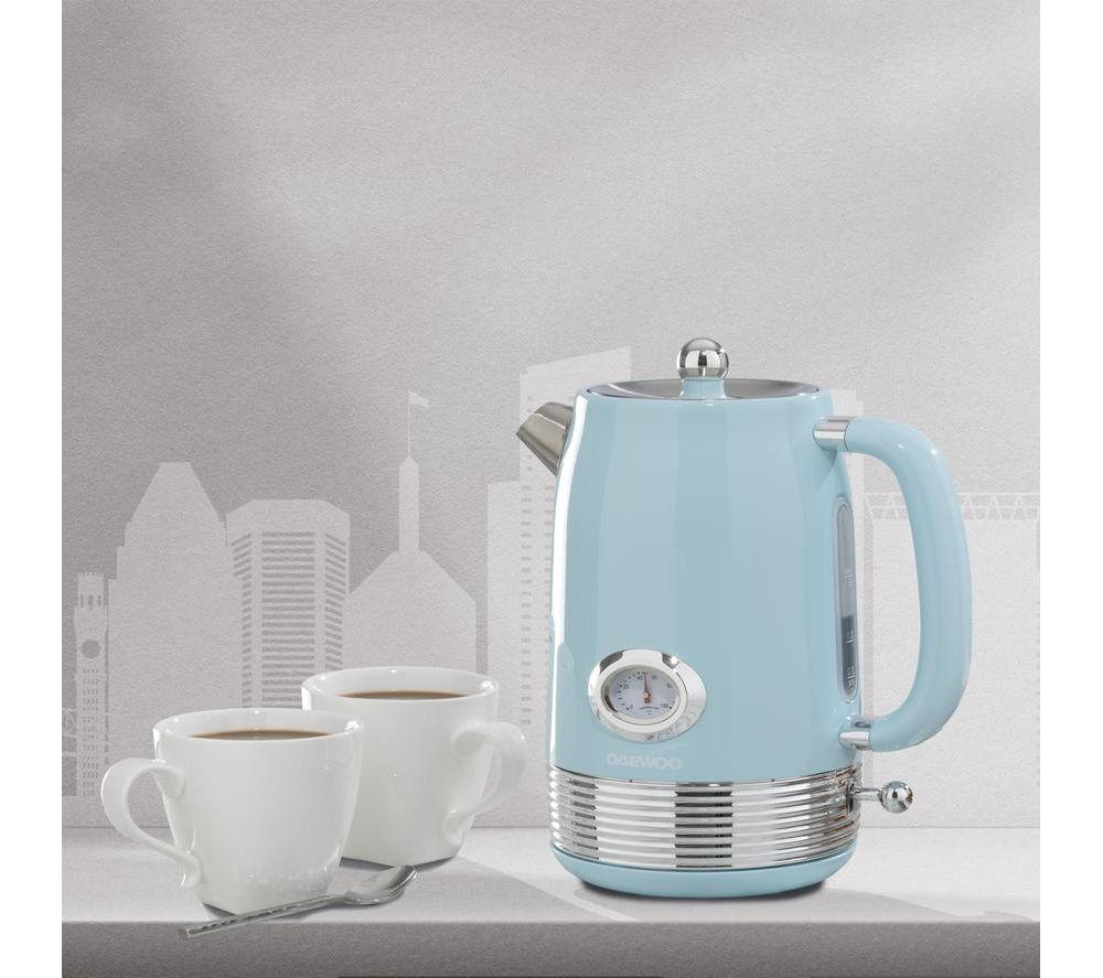 DAEWOO Denver Collection SDA2749GE Jug Kettle - Sky Blue image number 4 of 5
