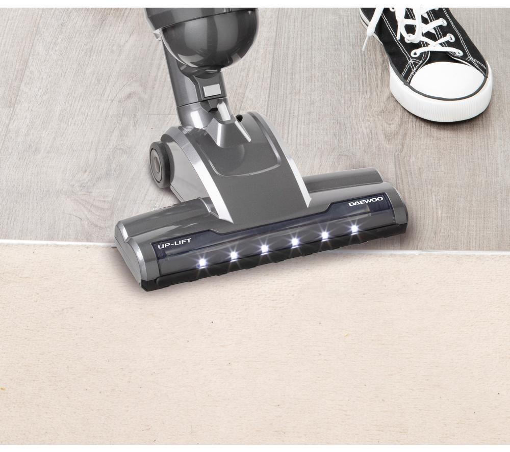 DAEWOO Tornado FLR00131GE Upright Bagless Vacuum Cleaner - Green & Grey image number 11 of 14