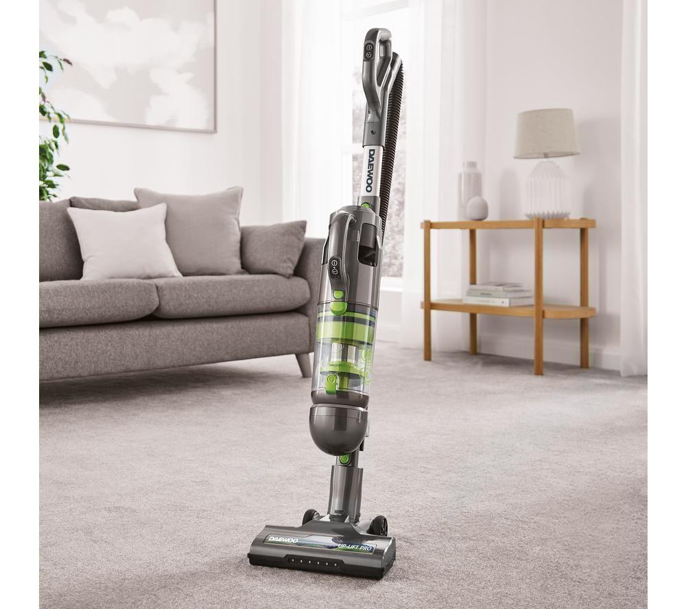 DAEWOO Tornado FLR00147GE Upright Bagless Vacuum Cleaner - Green & Grey image number 9 of 10