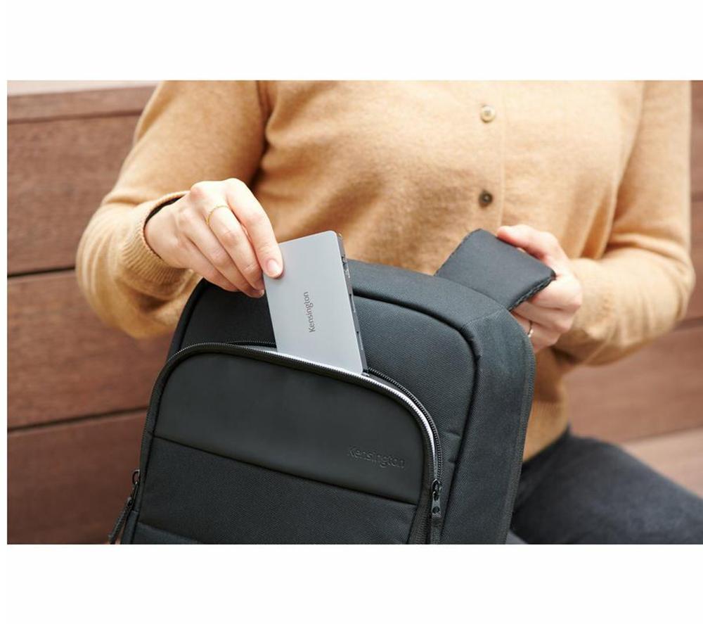 KENSINGTON K60391WW 14" Laptop Backpack - Black image number 9 of 16