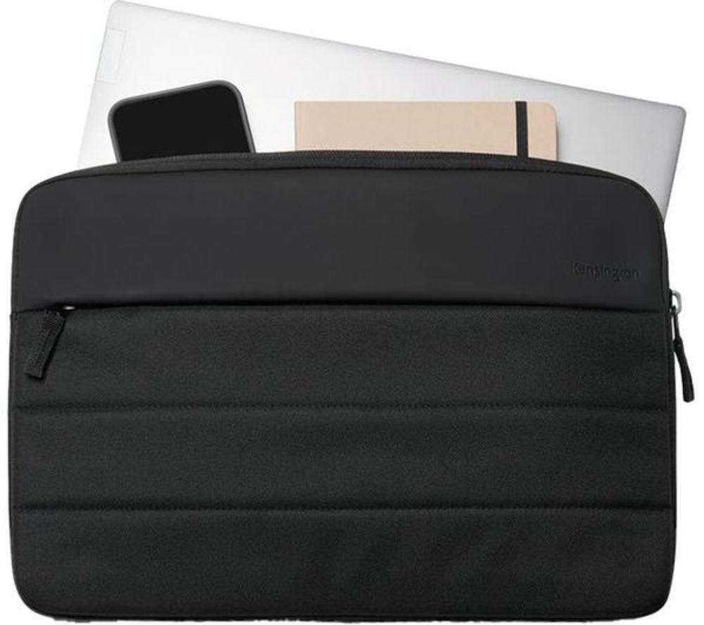 KENSINGTON K60394WW 14" Laptop Sleeve - Black image number 7 of 9