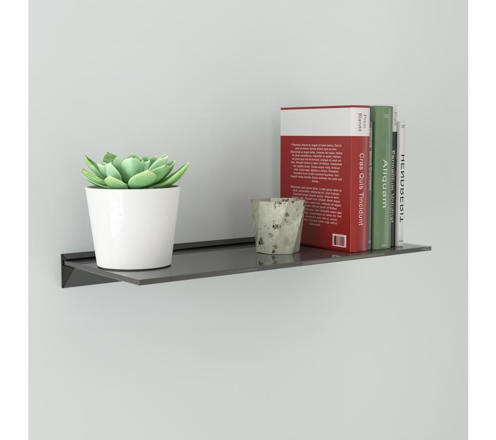 AVF S1600BB Glass Shelf - 60 cm, Black image number 4 of 4
