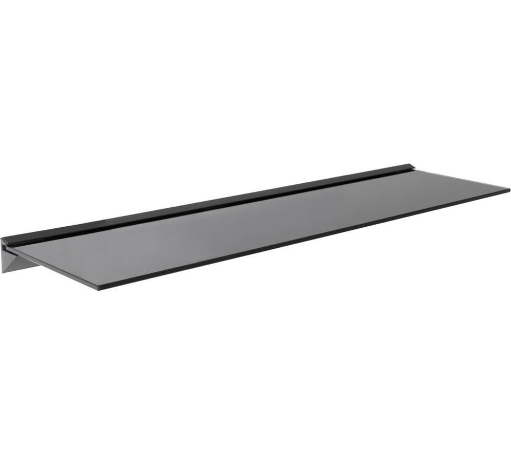 Avf S11000bb Glass Shelf - 100 Cm, Black, Black