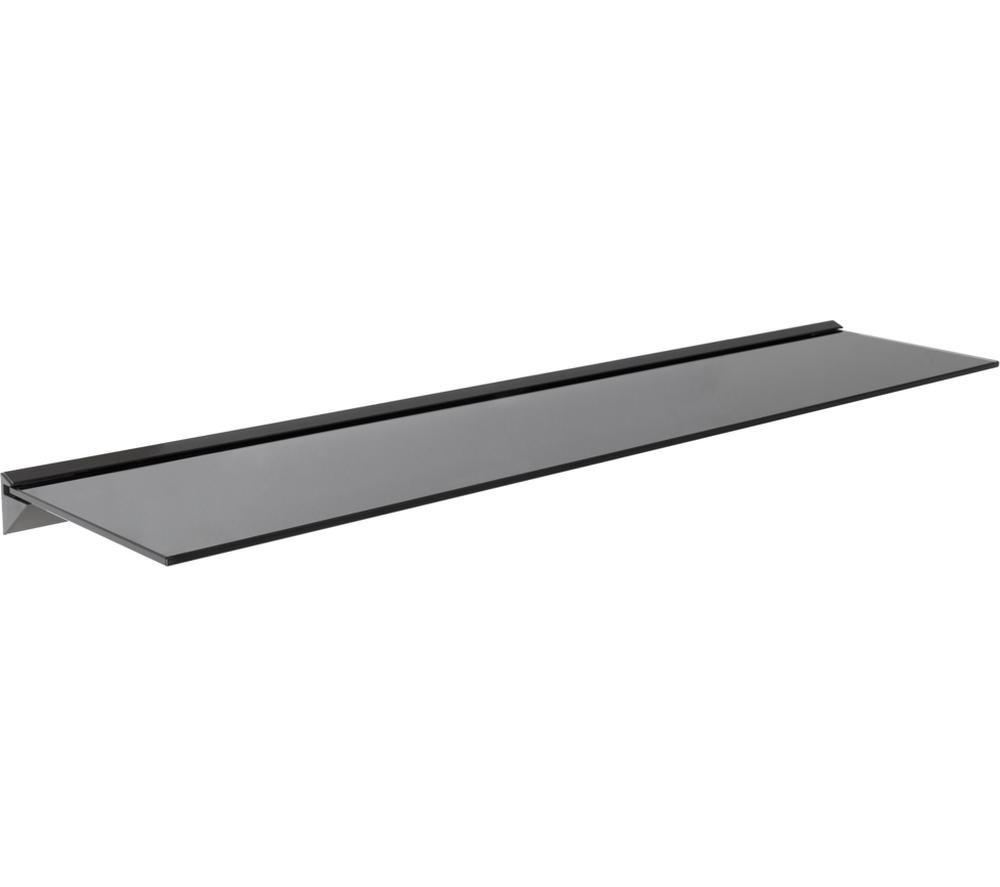 Avf S11200bb Glass Shelf - 120 Cm, Black, Black